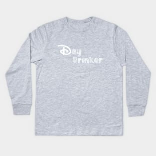 DAY DRINKER Kids Long Sleeve T-Shirt